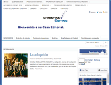 Tablet Screenshot of christianediting.com